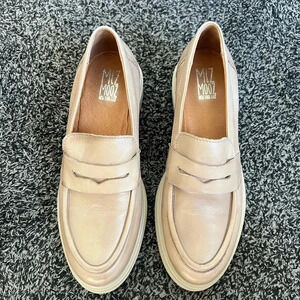 Miz Mooz LEGEND Chunky Women’s Platform Loafers Sz 39